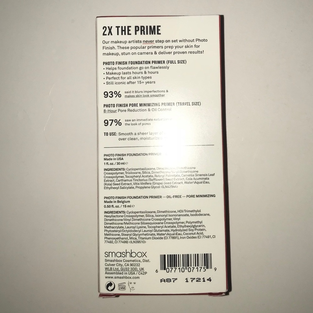 Smashbox 2x Primer Set - Picture 3 of 5