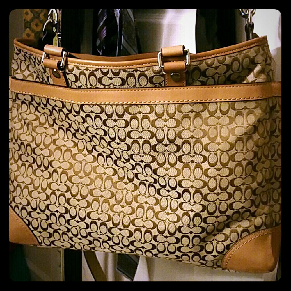 Coach Signature Multi-function Diaper Bag
