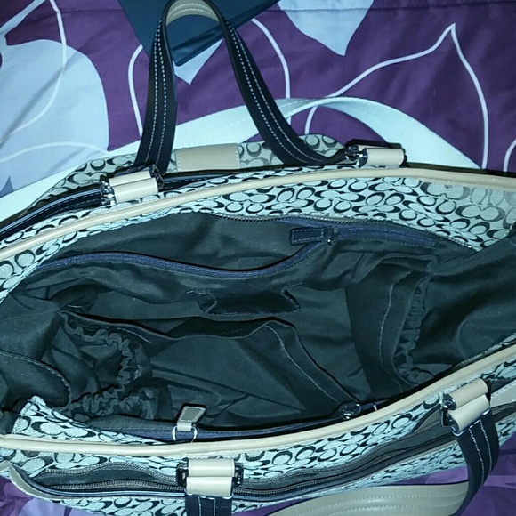 Coach Signature Multi-function Diaper Bag - Picture 3 of 5