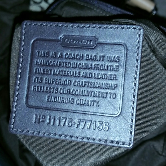 Coach Signature Multi-function Diaper Bag - Picture 5 of 5