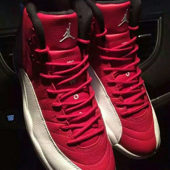 All red Jordan Retro 12's - Picture 3 of 3