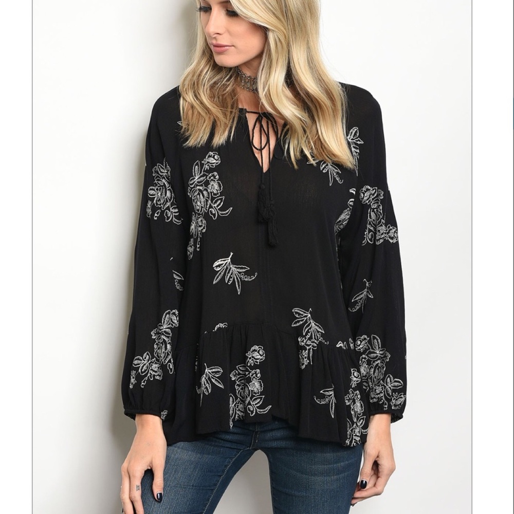 🌴B & W FLORAL🌴