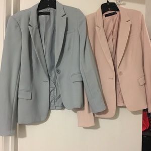 Pastel blazers