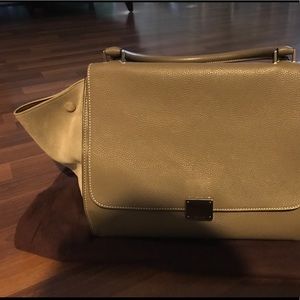 Celine Trapeze Taupe/Gray Souris