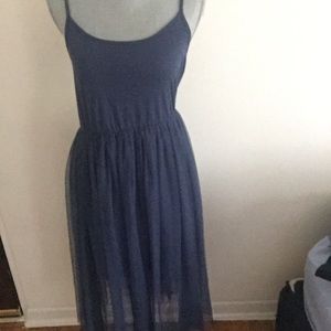 Blue ballerina-esque dress