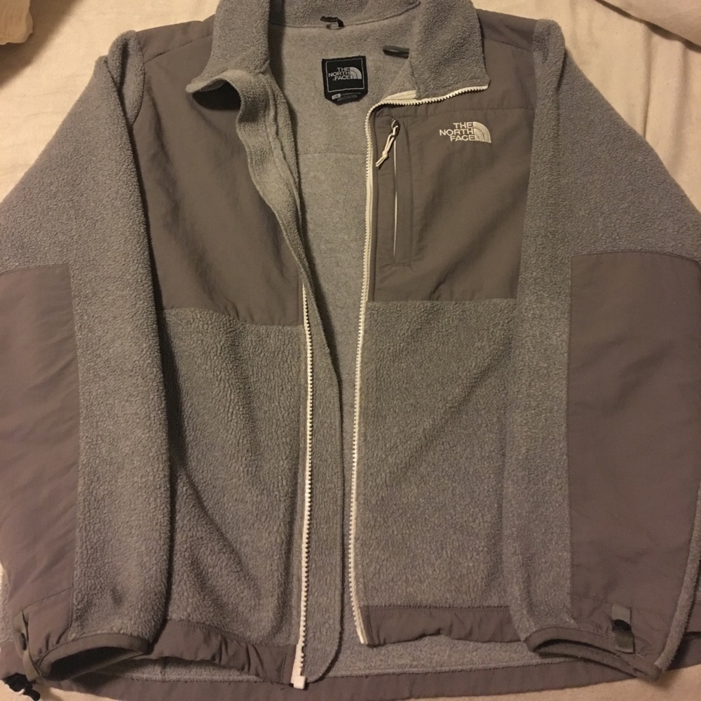 Grey NorthFace jacket