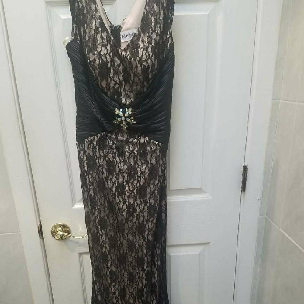 Floor length formal gown