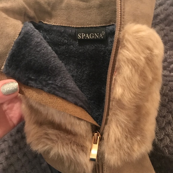 Spagna fur lined suede boots - Picture 3 of 4