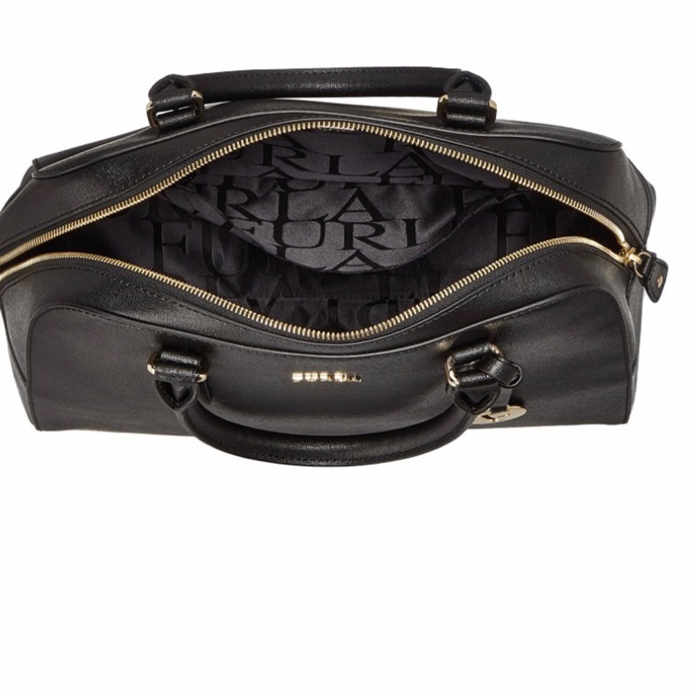 Furla Elena safiano leather satchel shoulder bag - Picture 5 of 6