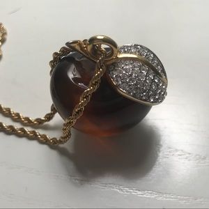 Kenneth Jay Lane Apple necklace