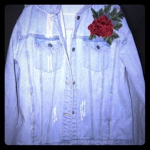 Lightly denim Rose jean jacket