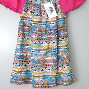 Beautiful Handmade Dress Multi color size 4-5