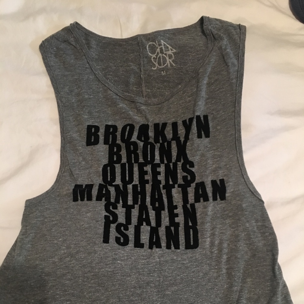 Chaser brand muscle tank, size M.