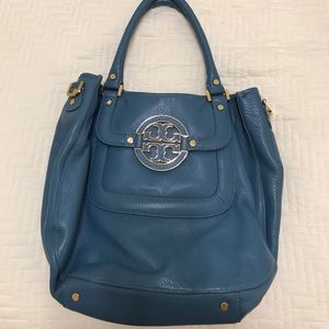 Blue Tory Burch purse