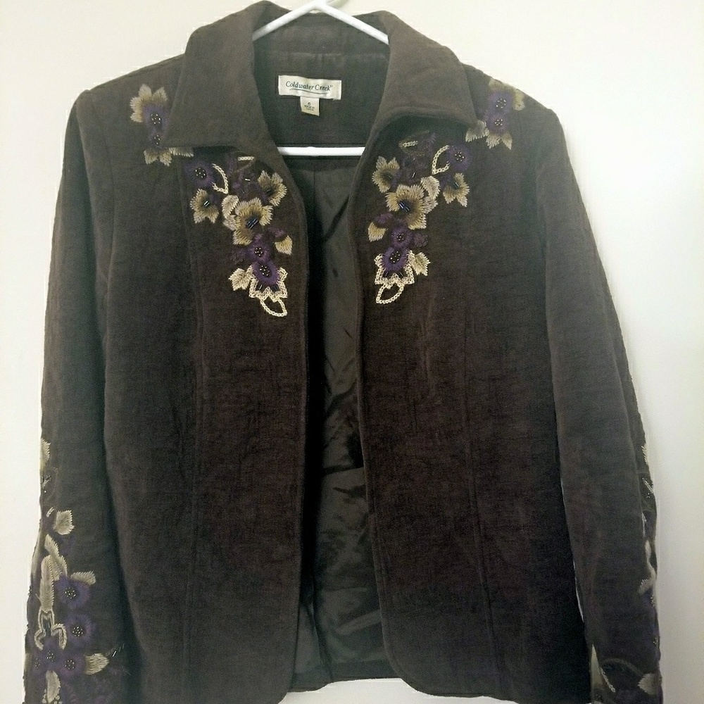 Coldwater Creek Brown Jacket
