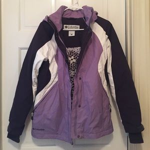 Columbia waterproof winter jacket