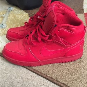 Nike (red high tops)
