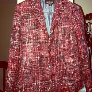 Plaid blazer