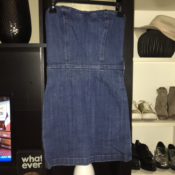 Denim dress size small - Picture 2 of 8