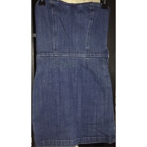 Denim dress size small
