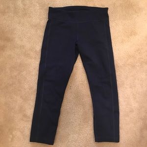 Navy under armour leggings