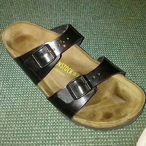 Black Papillio Birkenstocks