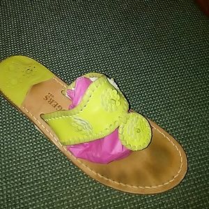 Lime Green Jack Rogers