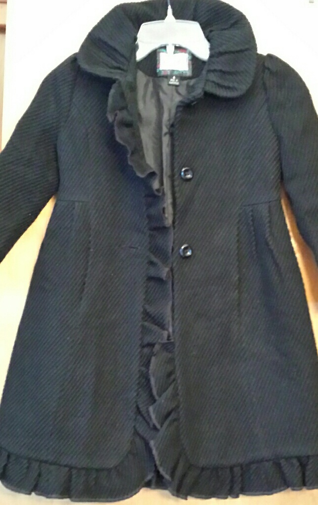 S.Roothschild Ruffle.Trim Coat