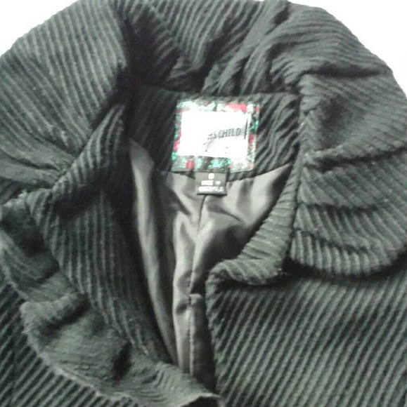 S.Roothschild Ruffle.Trim Coat - Picture 4 of 5