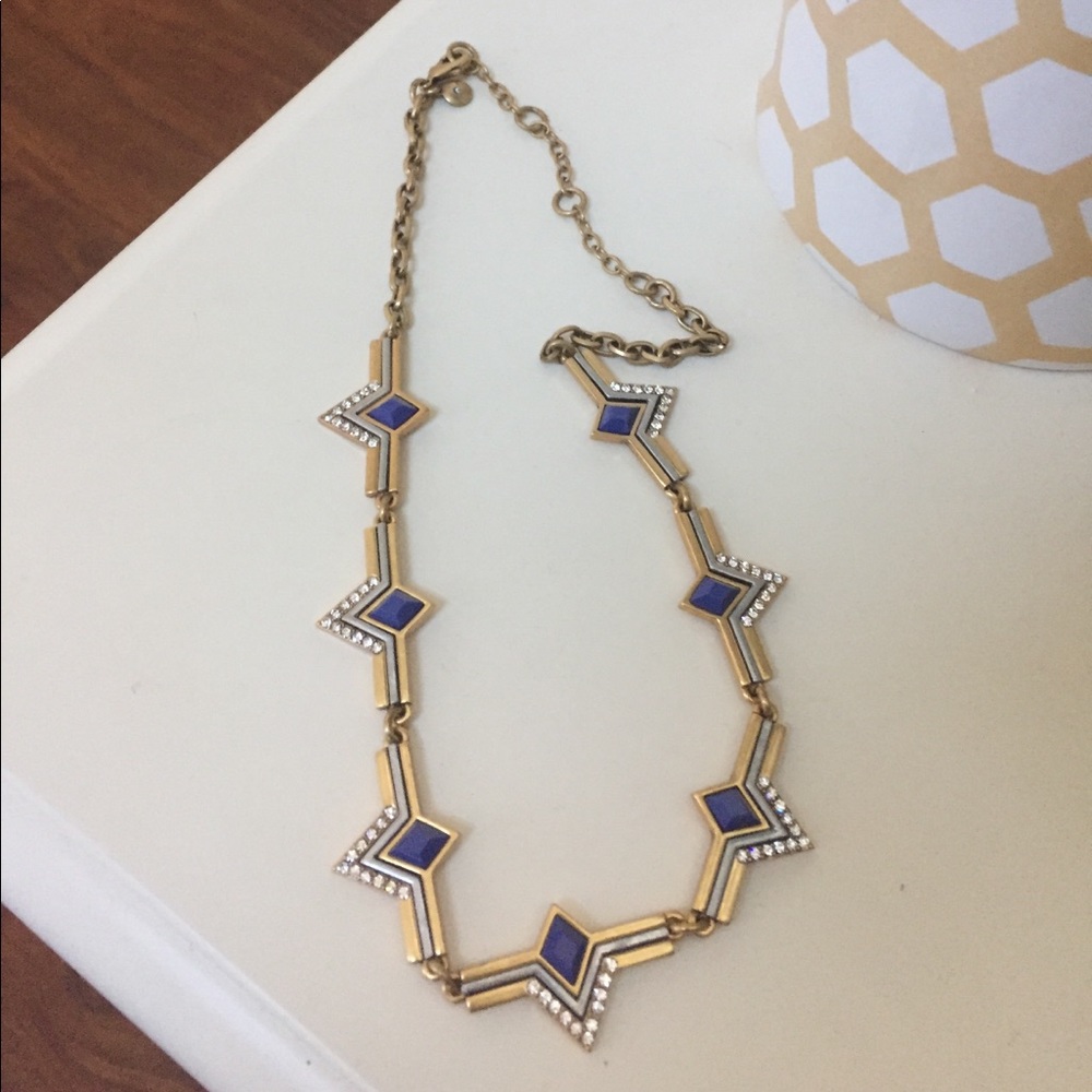 J. Crew Geometric Necklace