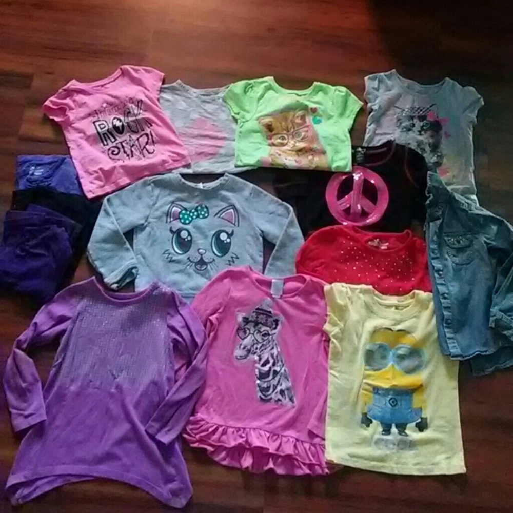 Girl's Mixed Tops Bundle
