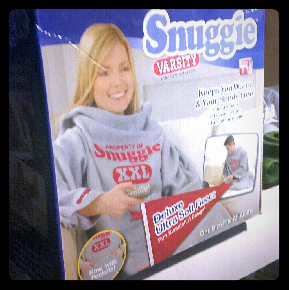 Snuggie Sleeved Blanket As Seen On TV Fleece