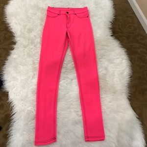 Hot Pink Jeggings