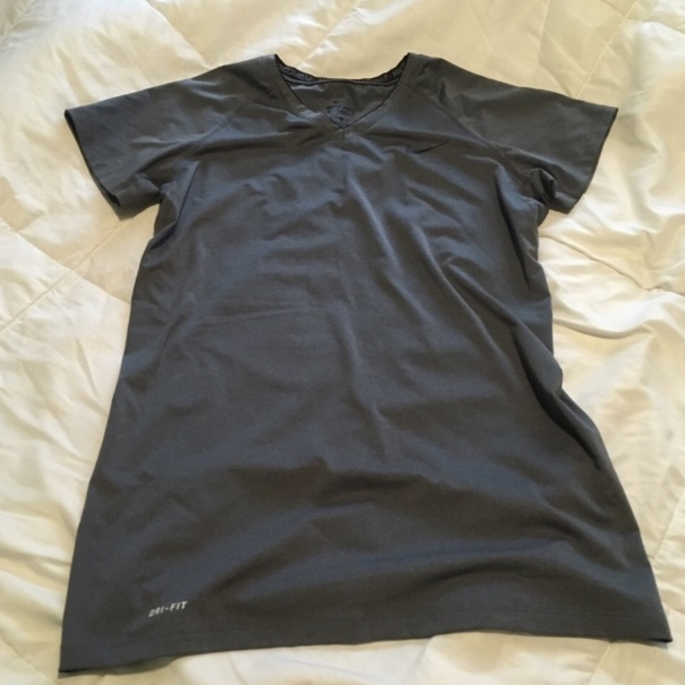 Nike pro combat dri fit workout tee L