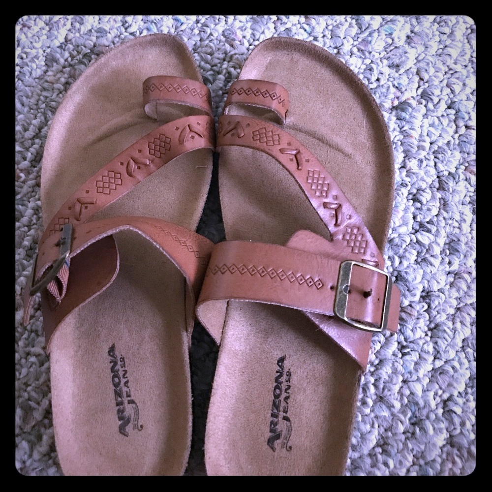 Brown sandals