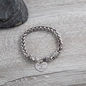 40th Birthday Charm Bracelet