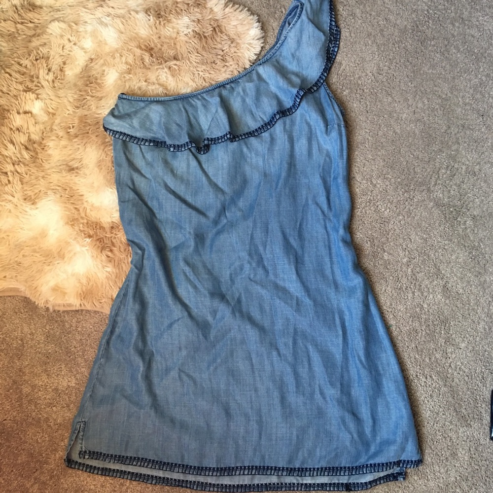 Cloth & Stone one shoulder dress!!