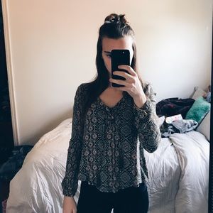 Hollister Printed Top