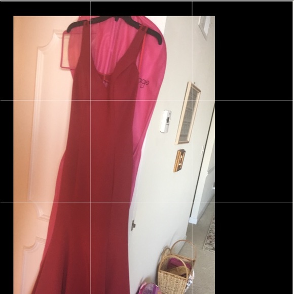 Red Ball Gown - Picture 2 of 3
