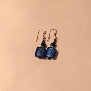 Blue earrings