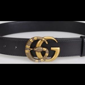 Gucci belt snake buckle