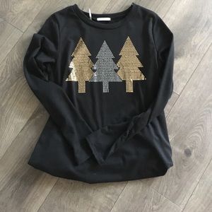 Sequin Christmas top