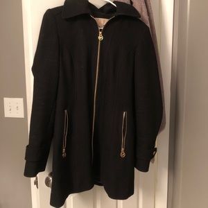 Michael Kors Wool Coat With Hood