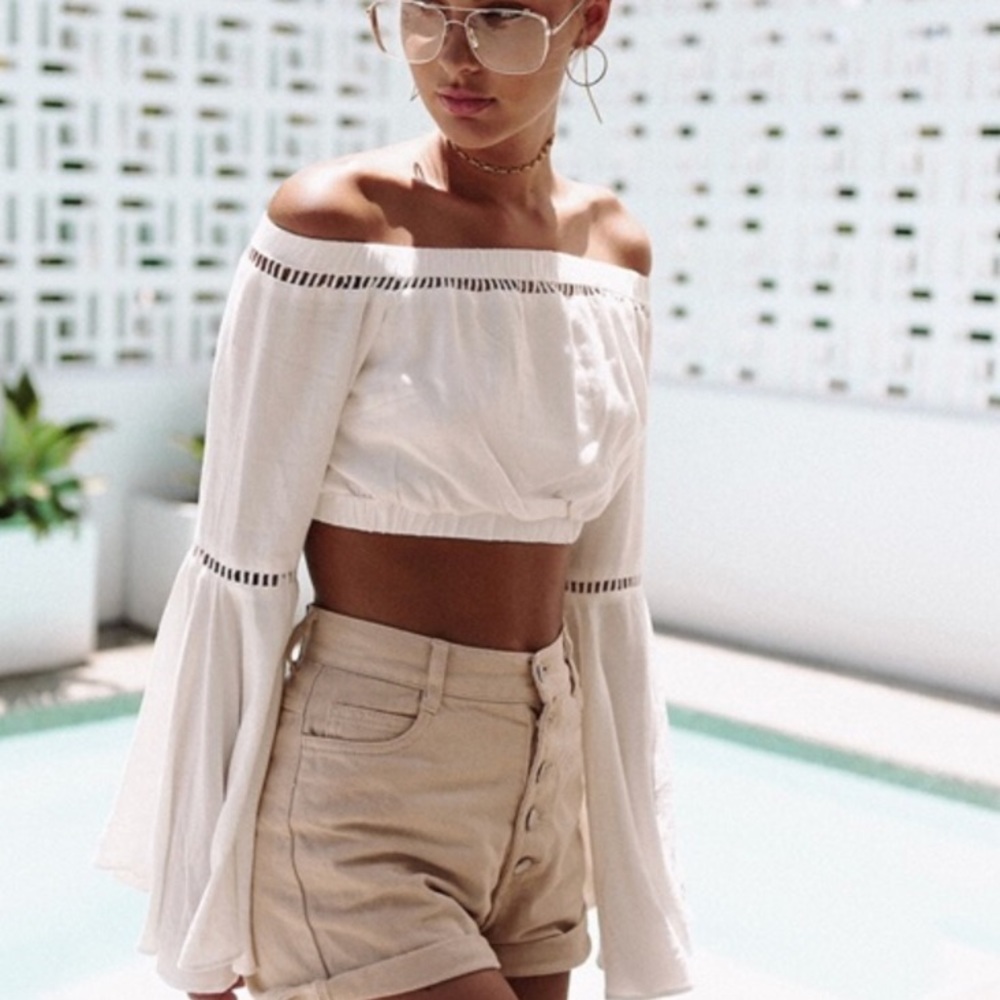 ISO Sabo Skirt Lilo Cropped Top