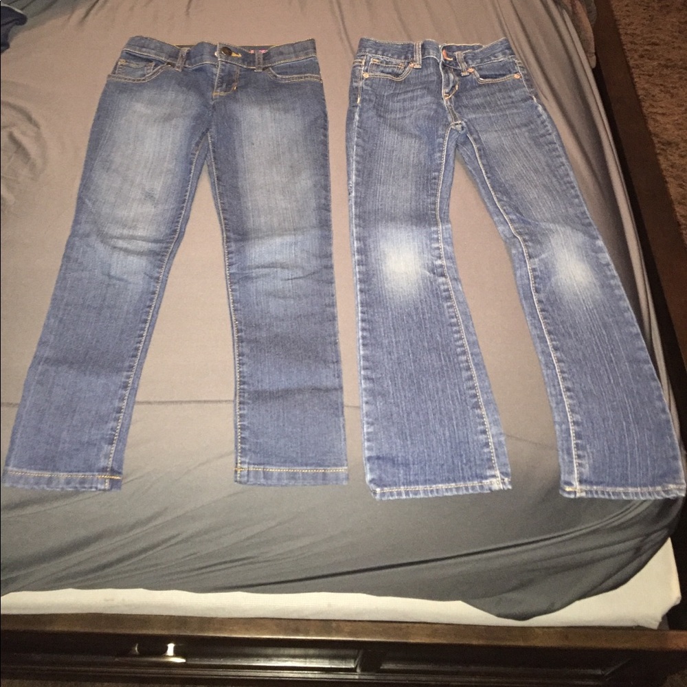 Girls jeans bundle size 6