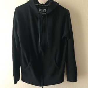 Victoria’s Secret sport black zip up hoodie