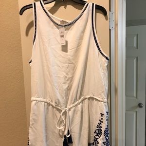Never worn Loft Romper
