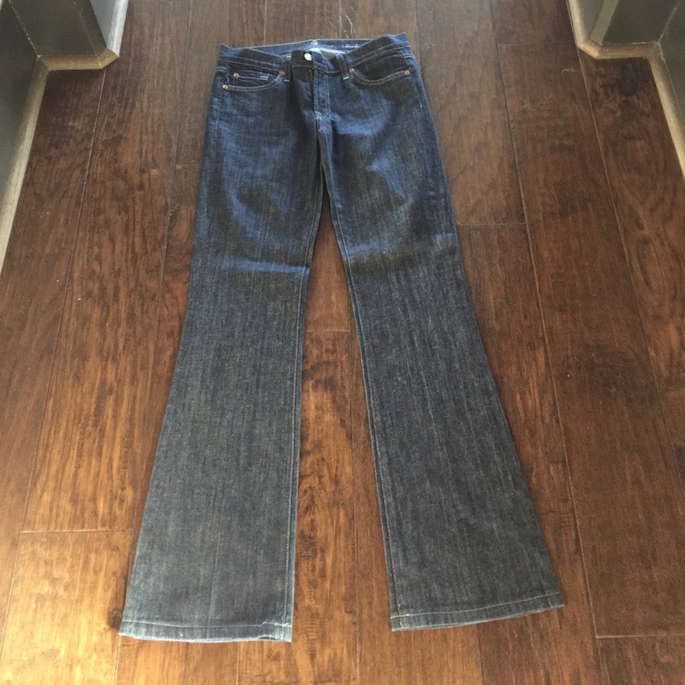 7 for all mankind bootcut jeans, sz 29