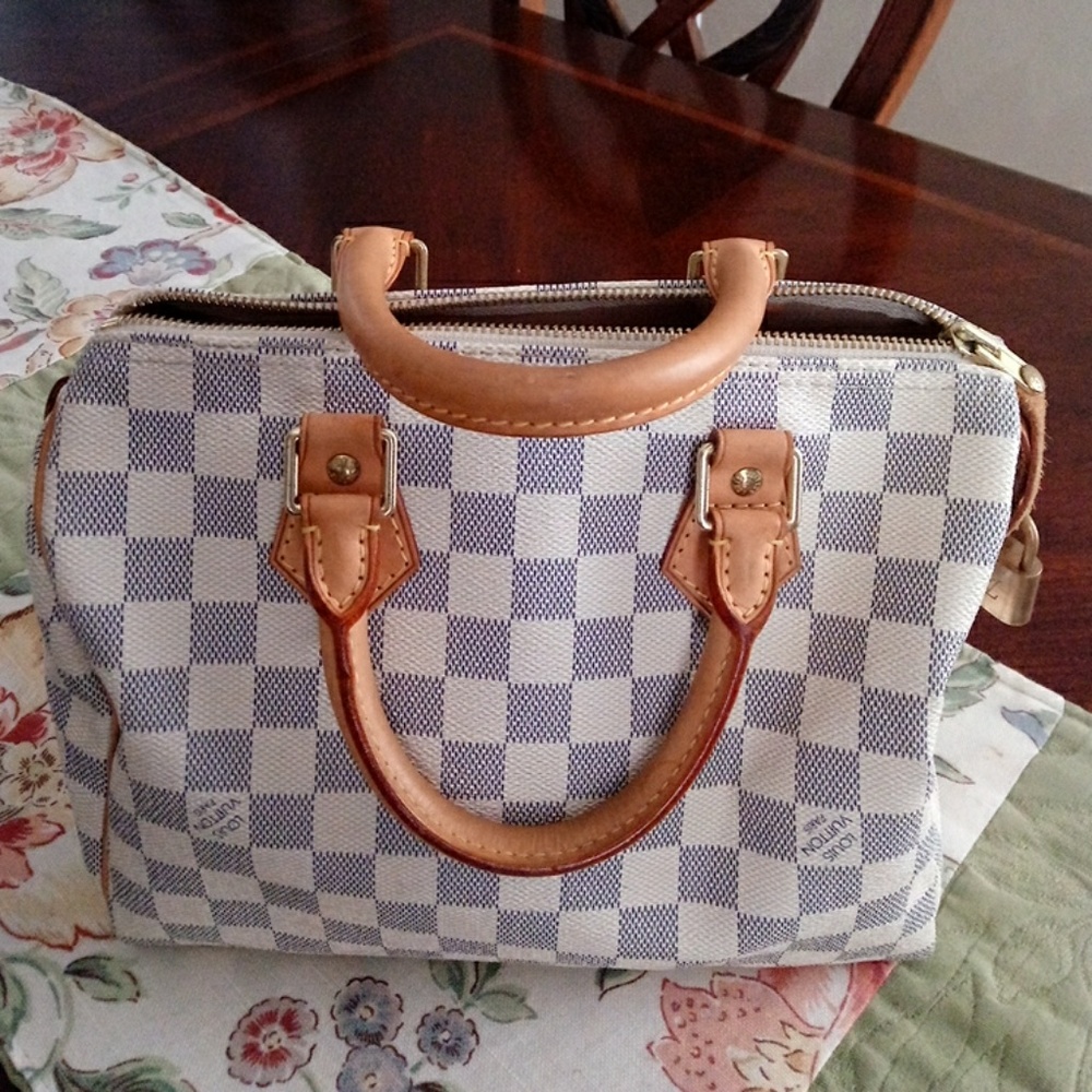 Louis Vitton speedy Azur Speedy 25 Satche