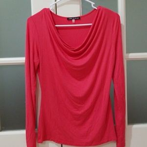 Scoop Neck Long Sleeve Top